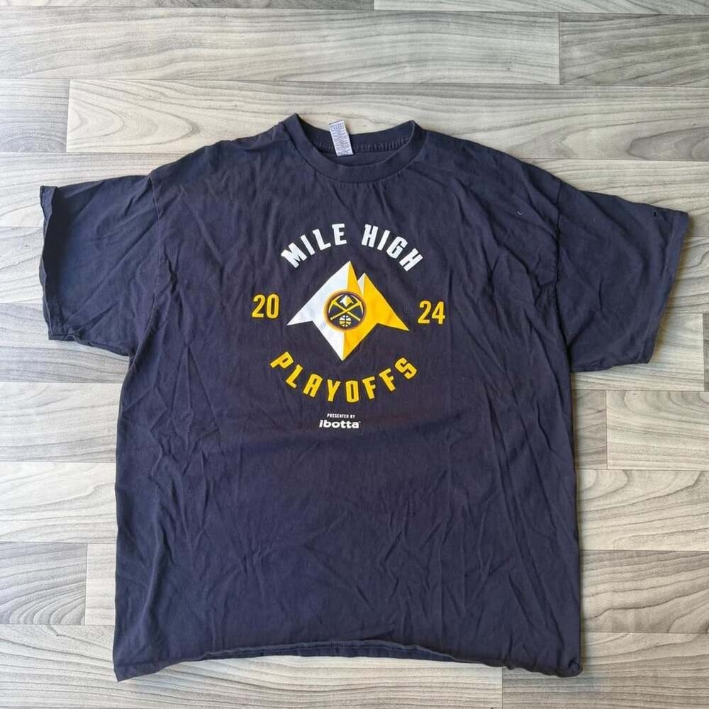 Denver Nuggets 2024 Mile High Playoffs T-Shirt
